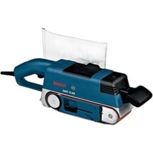 Bosch GBS 75 AE (750 Watt, inkl. Gewebeschleifband, Staubsack, Grafitplatte)