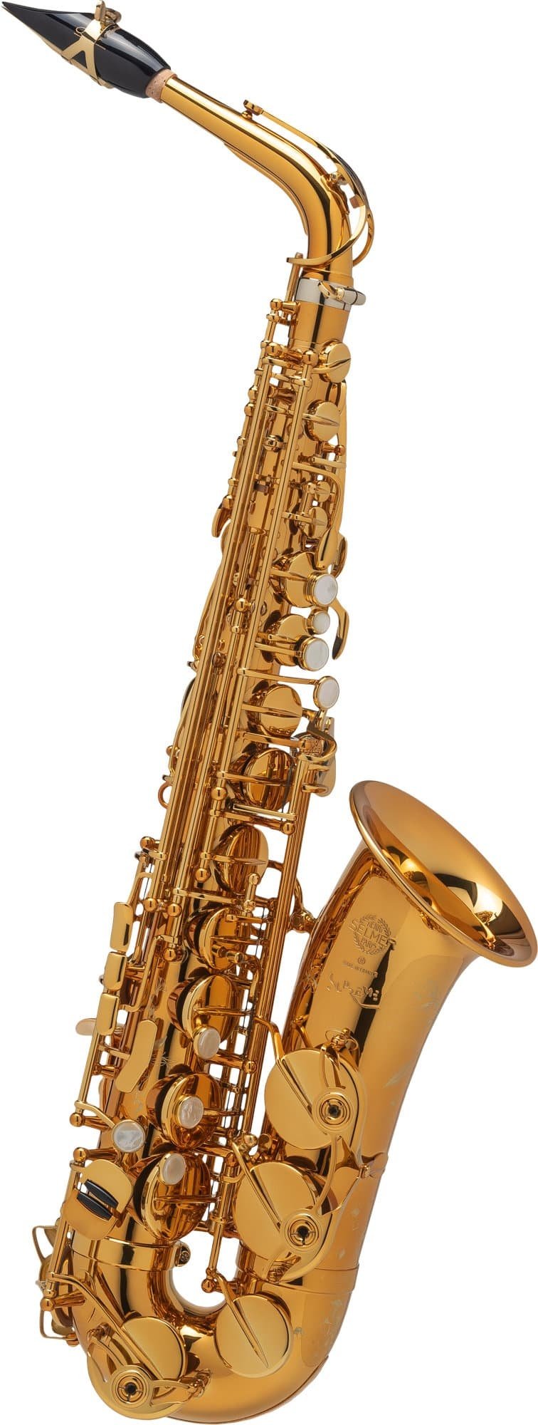Selmer Supreme Altsaxophon dunkler Goldlack