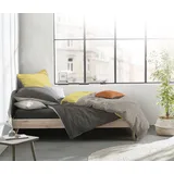 FLEURESSE Provence W Halbleinen Grau 200 x 200 cm + 80 x 80 cm