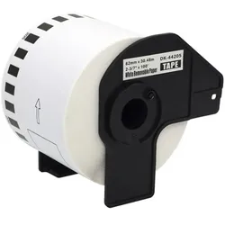 rillstab Endlos-Etiketten Papier, 62 mm x 30,48 m, ablösbar