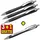 Schneider Slider Rave XB Kugelschreiber schwarz/weiß, 4er-Set 132584