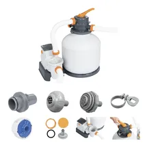 BESTWAY Flowclear Sandfilterpumpe mit Zeitschaltuhr 5,678 l/h 230 W (2022)