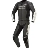 Alpinestars GP Force Chaser Lederkombi - Schwarz/Weiß / 50