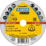 KLINGSPOR A 660 R Supra 368881 Trennscheibe gerade 40 St. Stahl, Edelstahl