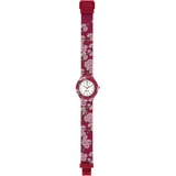 Hip Hop Watches - Damen Armbanduhr HWU0863 - I Love Japan Kollektion - Silikonarmband - 32mm Gehäuse - wasserdicht - Quarz Werk - Cherry