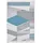 Tom Tailor Modern Kelim Kelimteppich 160 x 230 cm Blau/Türkis/Mehrfarbig