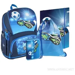 Spirit AIR Light Schulranzen Set Fußball, 4-teilig