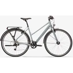 City Bike 28 Zoll Elops LD500 LF hellgrau M