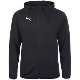 Puma LIGA Casuals Hoody Jacket Jacke, Schwarz