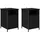 vidaXL Nachtschrank 40 x 42 x 60 cm Schwarz