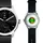 Withings Scanwatch 2 42 mm schwarz, Sport Fluorelastomer-Armband schwarz/silber