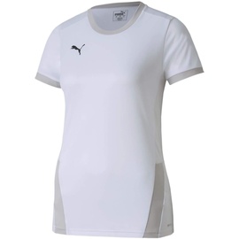 Puma Damen teamGOAL 23 Jersey W T-shirt, White-Gray Violet, M