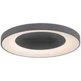 just light. LED-Deckenleuchte Anika 1-flammig rund grau