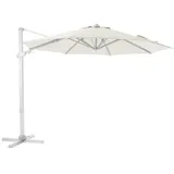 AXI Cyrus Ampelschirm 300cm weiß/beige