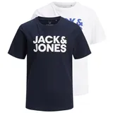 JACK & JONES Junior T-Shirt Logo T-Shirt Mix 2 Pack