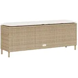 vidaXL Gartenbank 114 x 33 x 41 cm Beige