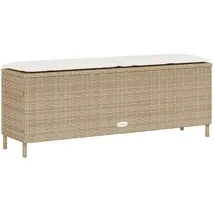 vidaXL Gartenbank 114 x 33 x 41 cm Beige