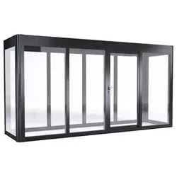 SunElements Gewächshaus »Energy 4.1«, BxHxT: 443 x 229 x 128 cm, UV-beständig, winterfest - silberfarben