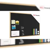ALLboards Kreidetafel 90 x 60 cm Schwarz