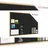 ALLboards Kreidetafel 90 x 60 cm Schwarz