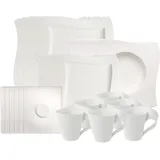 Villeroy & Boch New Wave Basic Set Kombiservice 30-tlg. weiß