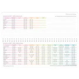Häfft Tischkalender Rainbow 2026/2027