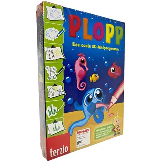 terzio Plopp: Das coole 3D-Malprogramm: Für Kids Deutsch PC