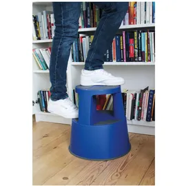 Wedo Rollhocker SuperStep blau Kunststoff