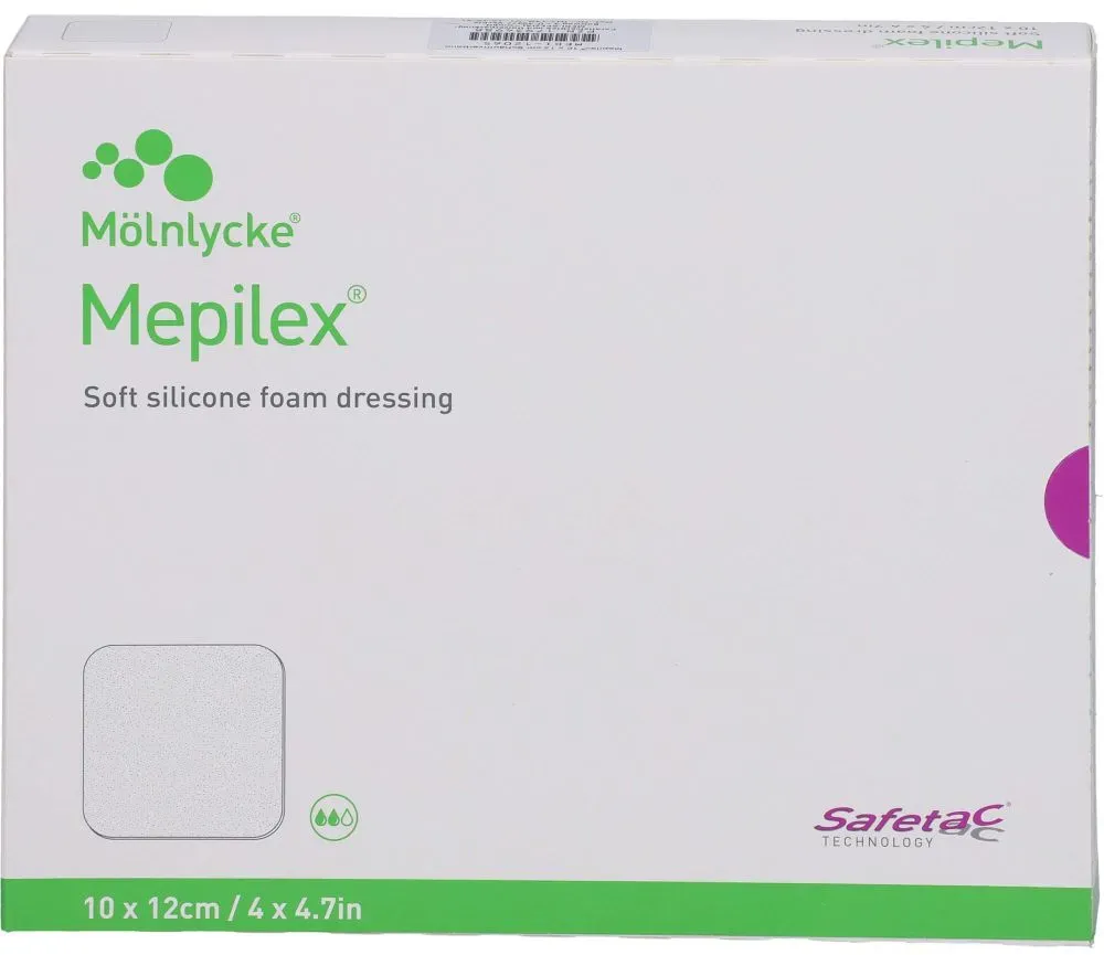 MEPILEX 10x12 cm Schaumverband 5 St