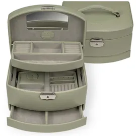 Windrose Schmuckschatulle Merino Moda Jewelry Box Salbei