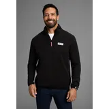 MAN'S WORLD Fleecepullover schwarz 5XL