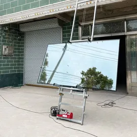 MSW Dachdeckerwinde mit Fernsteuerung 15 m bis 200 kg 1500 W - Silber