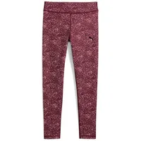 Puma Kinder Strumpfhose TAD ESS AOP Tights G, Größe 164 in Braun Poised Pink