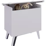 VCM Holztruhe Maße ca. H. 65 x B. 68 x T. 39 cm Kiste für alle Wohnräume Aufbewahrungsbox Kiste - Bosula L