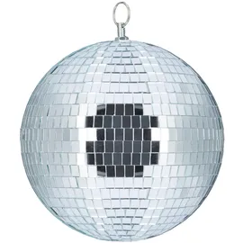 Relaxdays Discokugel 20 cm Silber