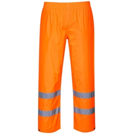Portwest Regen Warnschutzhose, Größe: L, Farbe: Orange, H441ORRL