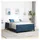 vidaXL Boxspringbett 160 x 200 cm Blau