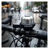 Cat Eye Fahrradklingel Wind Bell PB-1000 schwarz, silber