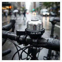 Cat Eye Fahrradklingel Wind Bell PB-1000 schwarz, silber
