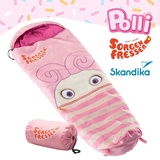 Skandika Sorgenfresser Polli Schlafsack für Kinder 170 cm Packsack -12°C NEU