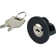 Sygonix SY-5994430 1 Stück Steckdosenschloss gleichschließend gleichschließend Grau