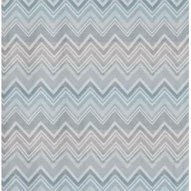 Wirth Vorhang Benewitz (1 St), Kräuselband, blickdicht, Jacquard blau 65 cm x 125 cm