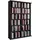 VCM Ronul CD-Regal 60 x 18 x 91,5 cm Schwarz