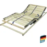 Lattenrost mit Motor BECO "Blue Royal Motor", weiß, neutral, B:90cm H:8cm L:200cm, Lattenroste, elektrisch verstellbar mit Funk Fernbedienung