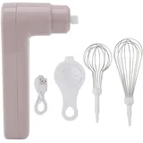 Haushalts-Akku-Elektro-Handmixer, Mini-Akku-Elektro-Handmixer USB-wiederaufladbarer Hand-Eierschläger Handmixer Effizienter Hand-Stabmixer für die Zubereitung von Kaffee und Brot