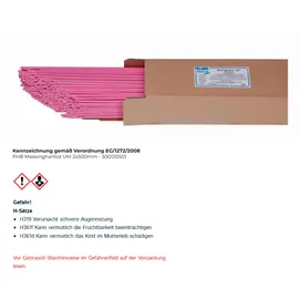 Felder Messinghartlot UM 2x500mm - 300120501