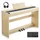Eastar EUP-110 Digital Piano 88 Tasten mit gewichteter Klaviatur, E-Piano in voller Größe für Anfänger, mit Kopfhörer, Display, 3 Pedalen, Aufnahmefunktion & kabelloser Verbindung – Farbe Hellholz