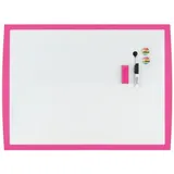 Rexel Weißwandtafel JOY magnetisch Kunststoffrahmen 585x430mm pretty Pink,