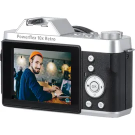 Rollei Powerflex 10x Retro I 64 MP Digitalkamera mit 4K