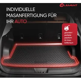 lement Gummimatte Kofferraumwanne für Audi Q2 2016- SUV
